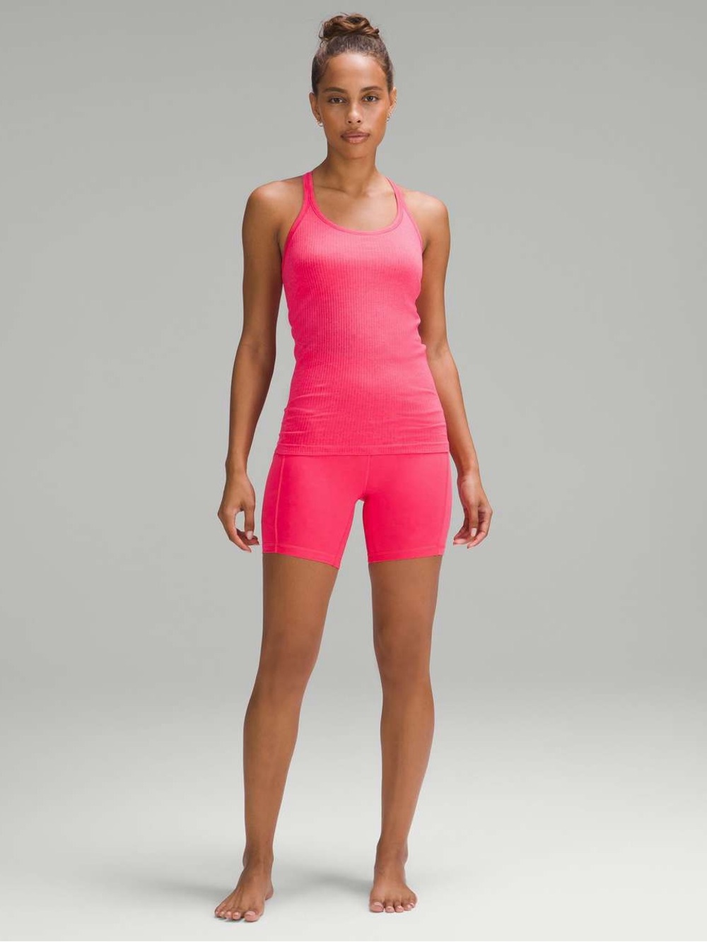Lululemon Ebb to Street Shelf Bra Tank
 -Sz 12 -Lip Gloss - VGUC